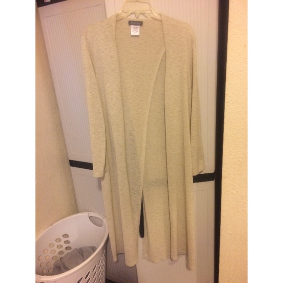 Sweaters - Beige/Tan Cardigan